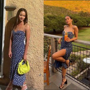 Reformation Juliette Dress in Moray 10 NWT